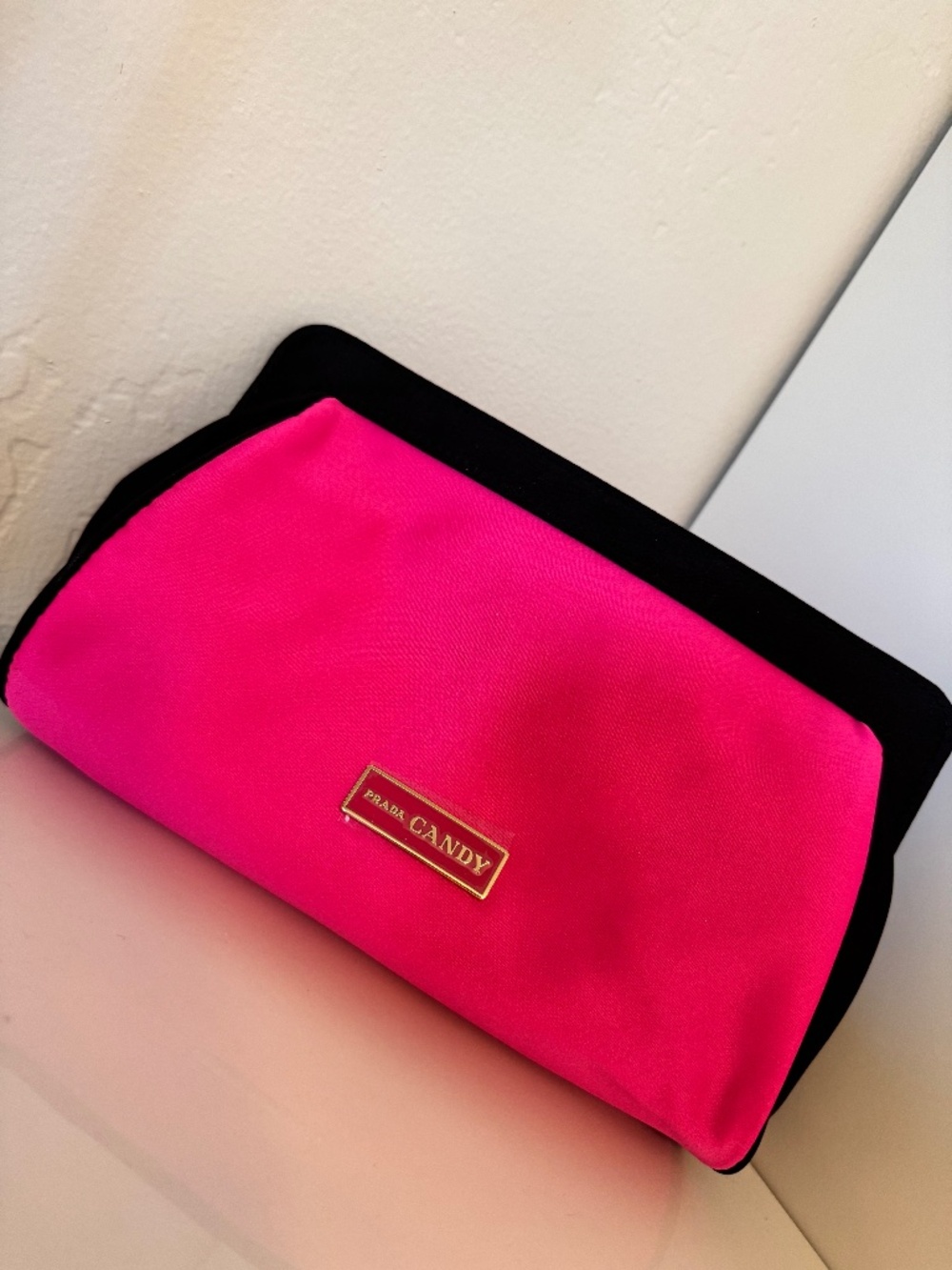 Prada Candy Clutch / Cosmetic Pouch
